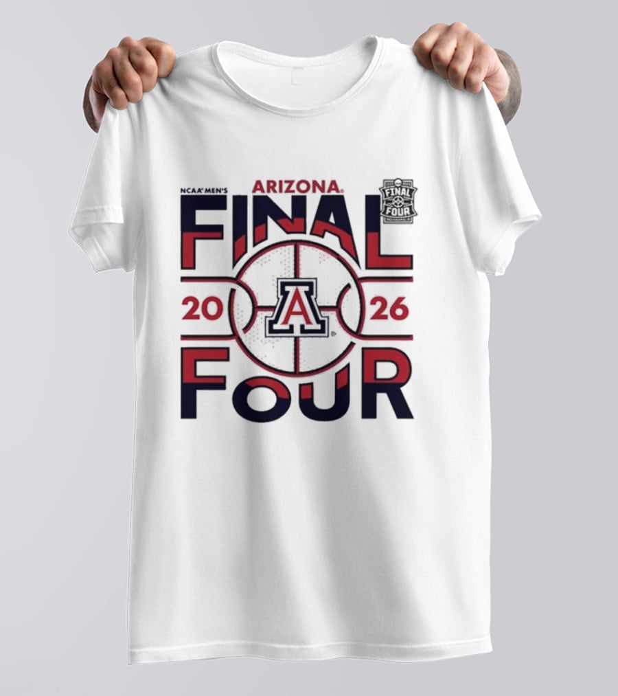 Arizona Wildcats 2026 Final Four Basketball March Madness T-Shirt