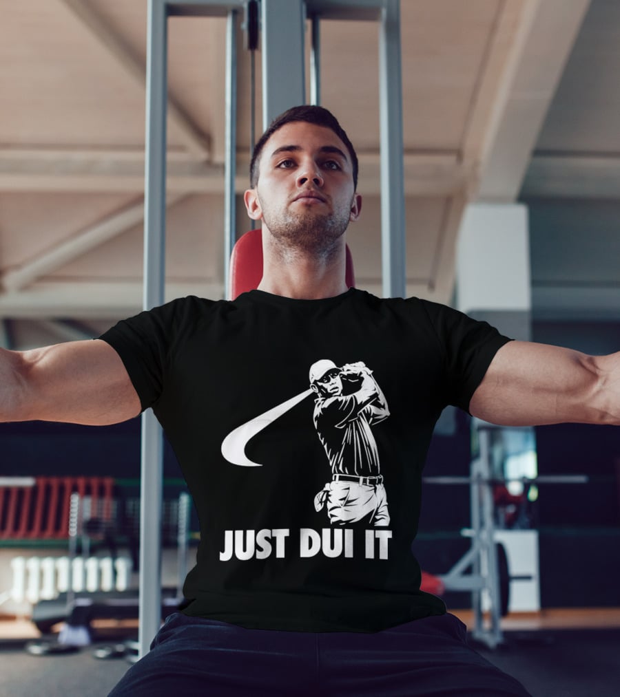 JUST DUI IT Tiger Woods Golf T-Shirt