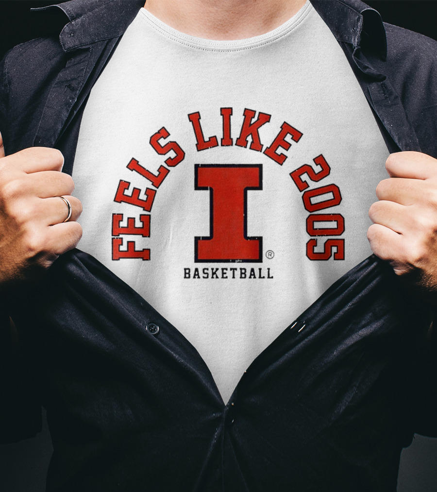 Feels Like 2005 Illinois Fighting Illini Basketball T-Shirt