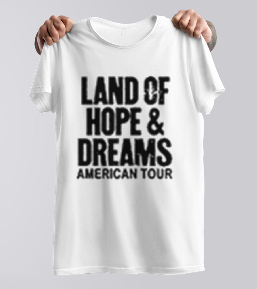 Bruce Springsteen Land Of Hope & Dreams American Tour 2026 T-Shirt