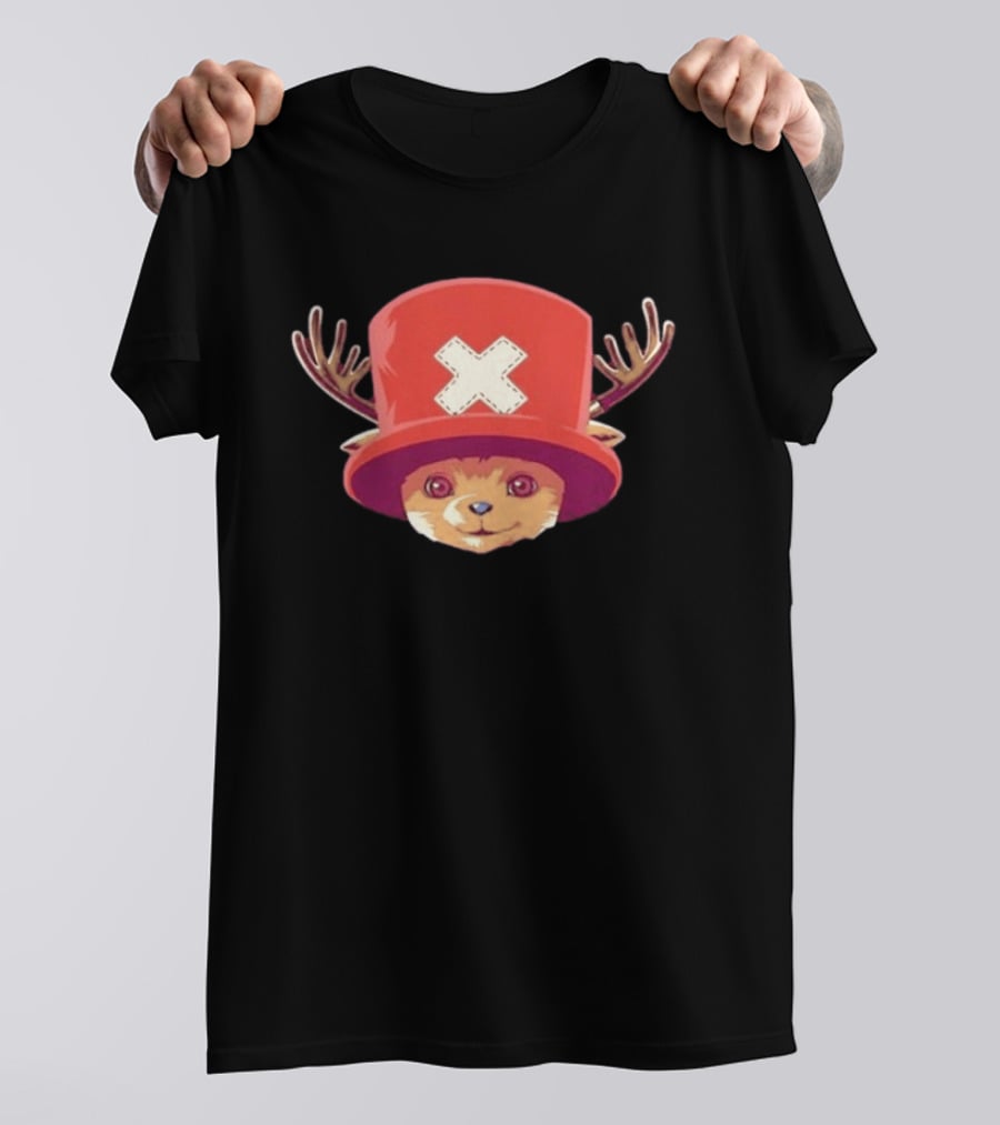 Tony Tony Chopper Red Hat Antlers Anime T-Shirt