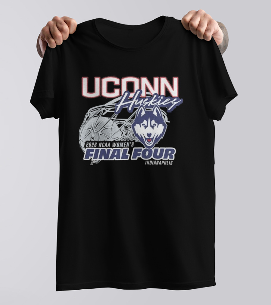 UConn Huskies 2026 NCAA Women's Final Four Indianapolis T-Shirt