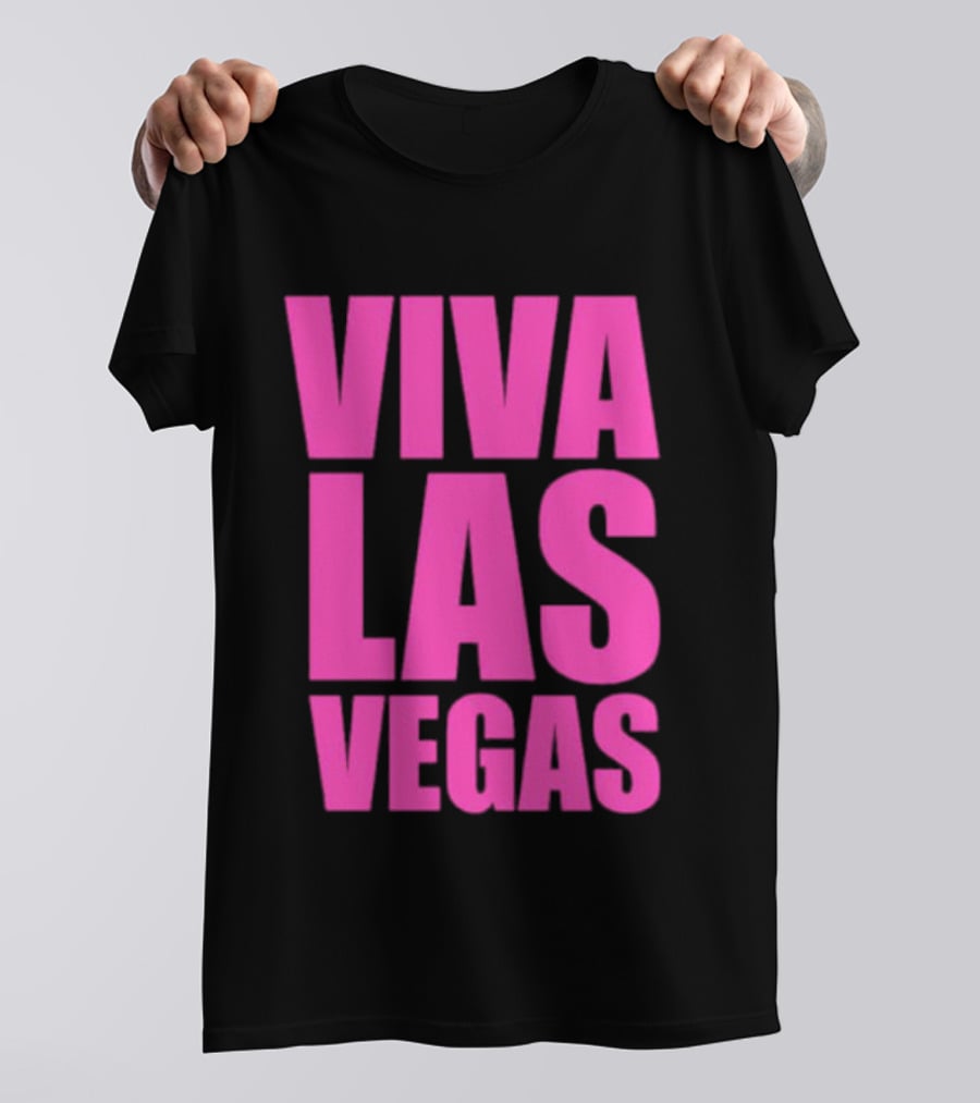 Viva Las Vegas Pink T-Shirt