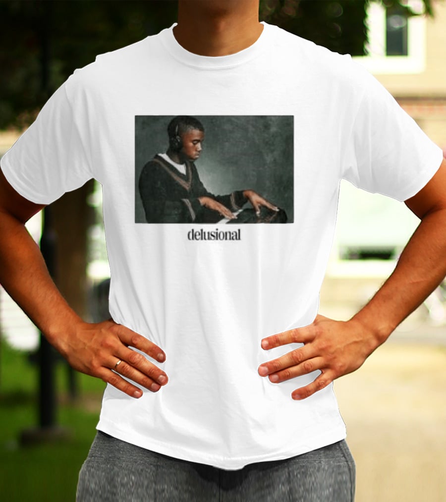 Kanye West Delusional Classical Music Headphones T-Shirt