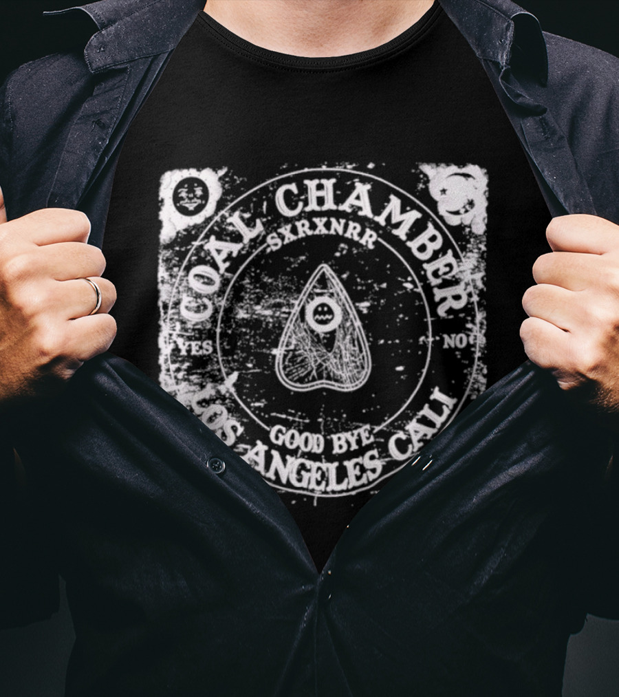 Coal Chamber Spirit Board Goodbye Los Angeles CA Planchette T-Shirt