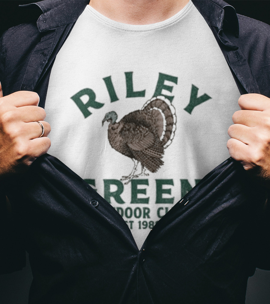 Riley Green Turkey Outdoor Club Est 1988 T-Shirt