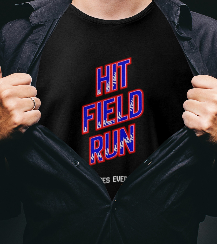 Hit Field Run Nico Does Everything Bold Sports T-Shirt