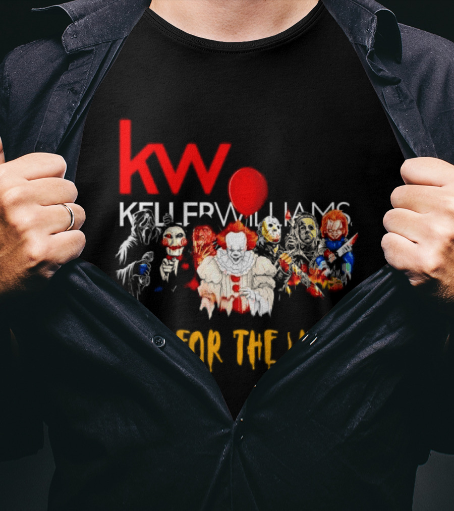 Keller Williams Realty Horror Movie Characters Not For The Weak T-Shirt