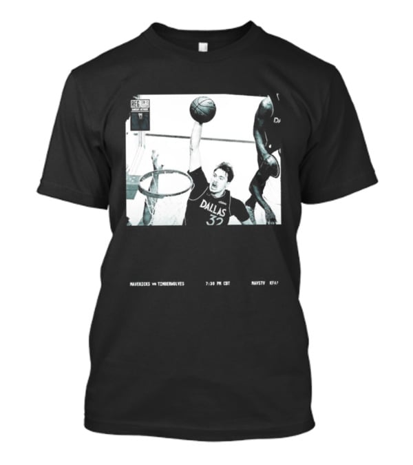 Cooper Flagg Dallas Mavericks No Howl Just Work Hoops Dunk T-Shirt