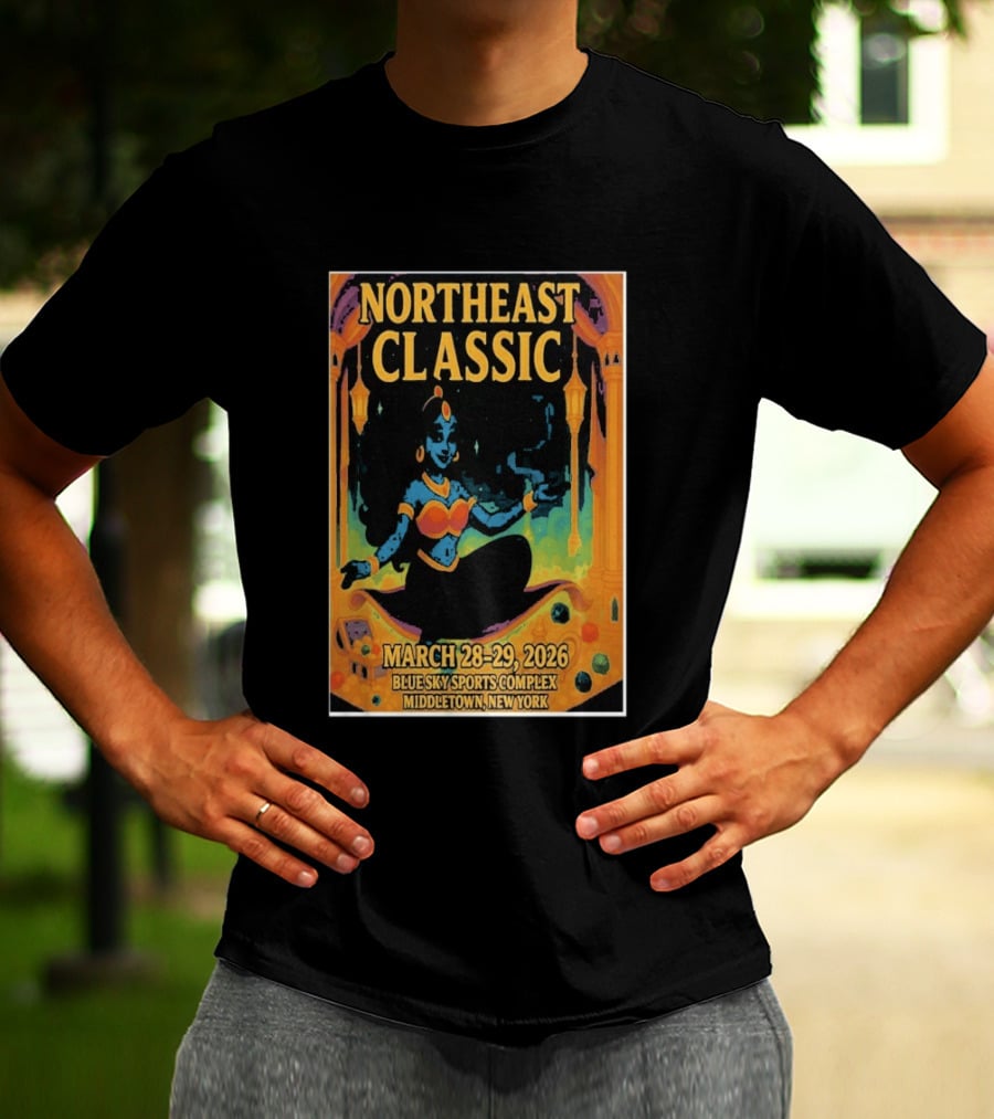 Northeast Classic March 28 29 2026 Blue Sky Sports Complex Middletown New York Vibrant Event With Mystical T-Shirt