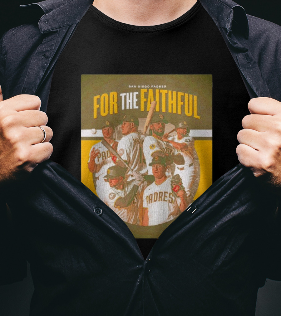 San Diego Padres For The Faithful 2026 Opening Day 1.26.26 Detroit Vs SD T-Shirt
