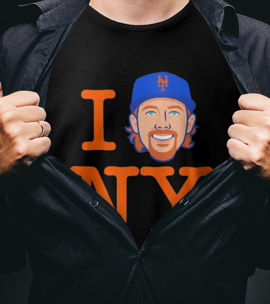 I Love NY Nolan McLean New York Mets Baseball Fan T-Shirt