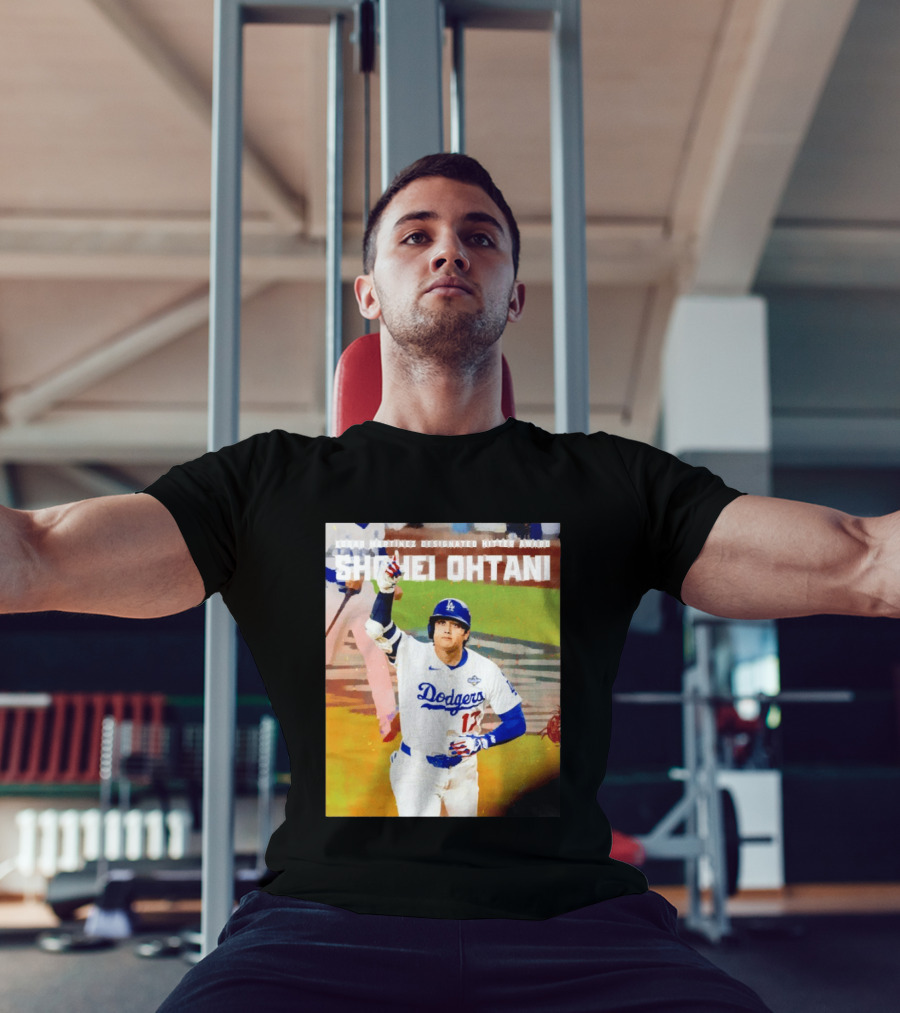 Edgar Martínez Designated Hitter Award Shohei Ohtani Los Angeles Dodgers T-Shirt