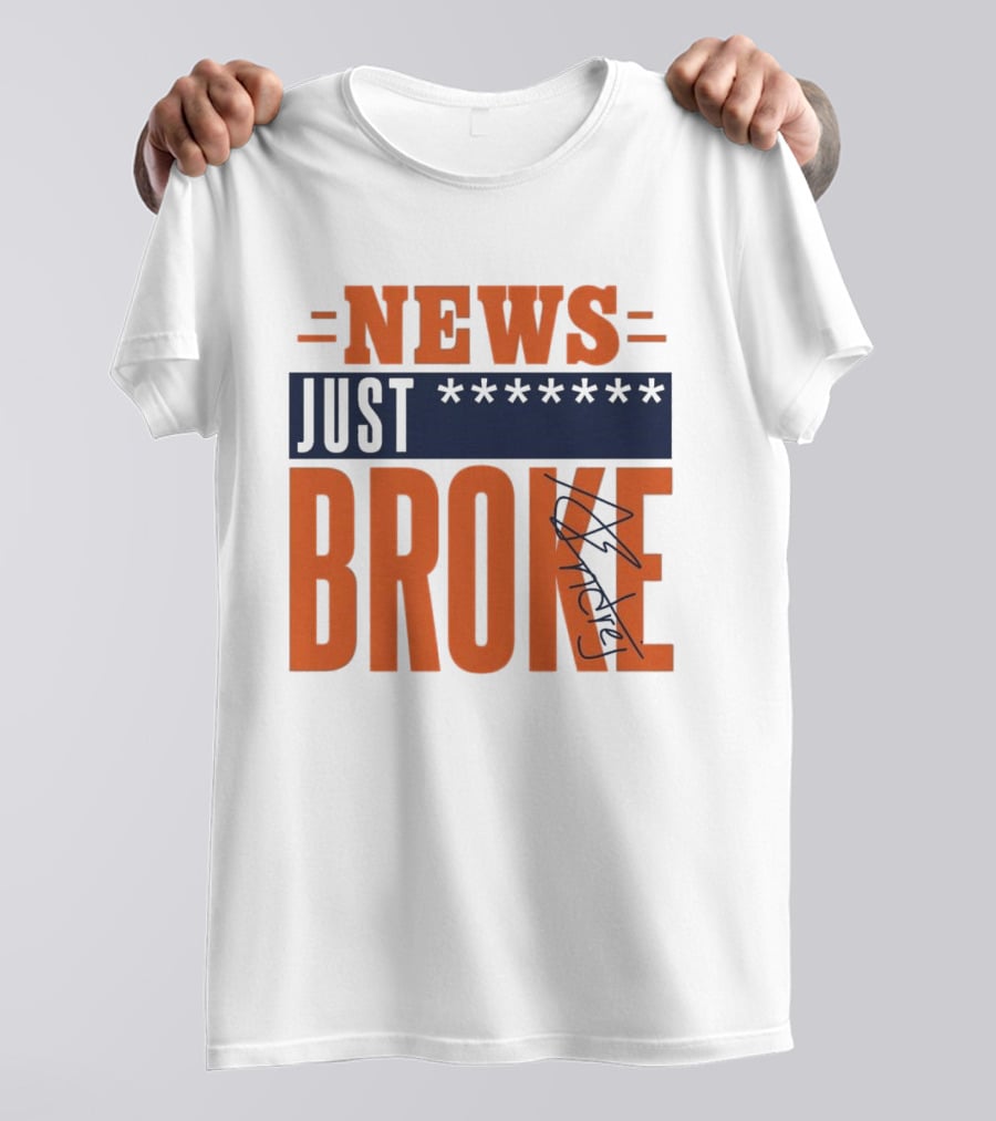 Andrej Stojakovic News Just Broke Illinois Fighting Illini T-Shirt