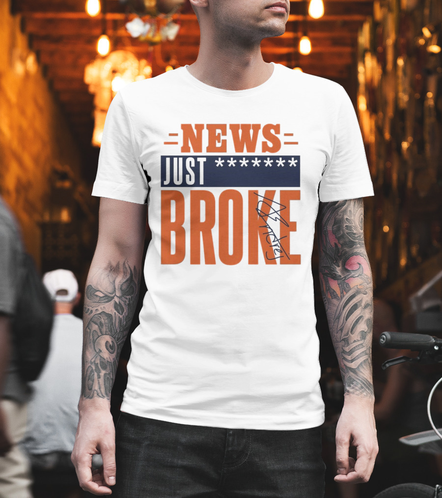 Andrej Stojakovic News Just Broke Illinois Fighting Illini T-Shirt