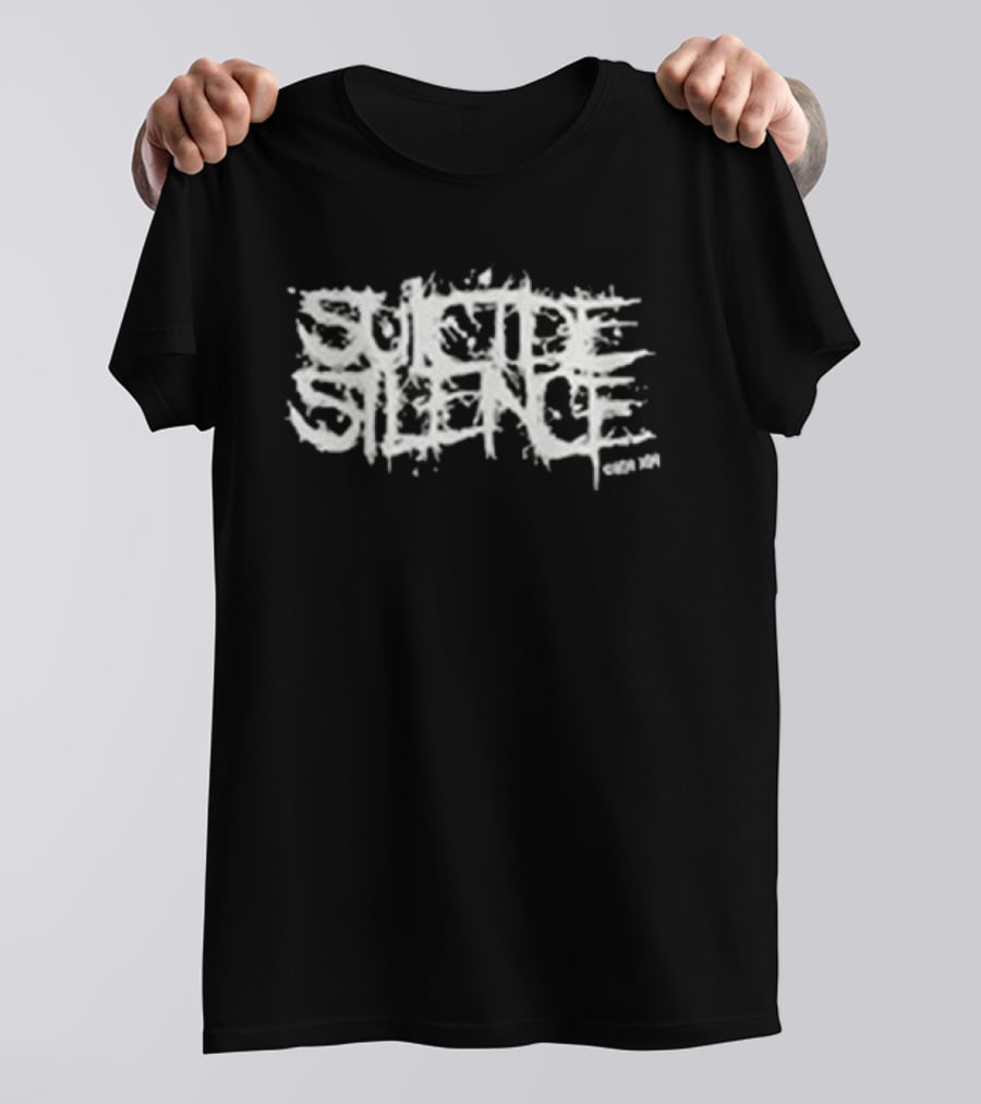 Suicide Silence Pull The Trigger Bitch Band Merchandise T-Shirt