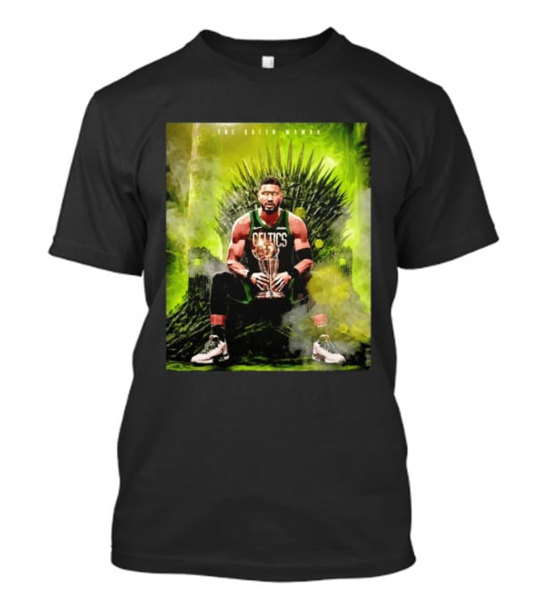 Jayson Tatum Boston Celtics The Green Mamba Iron Throne NBA Player T-Shirt