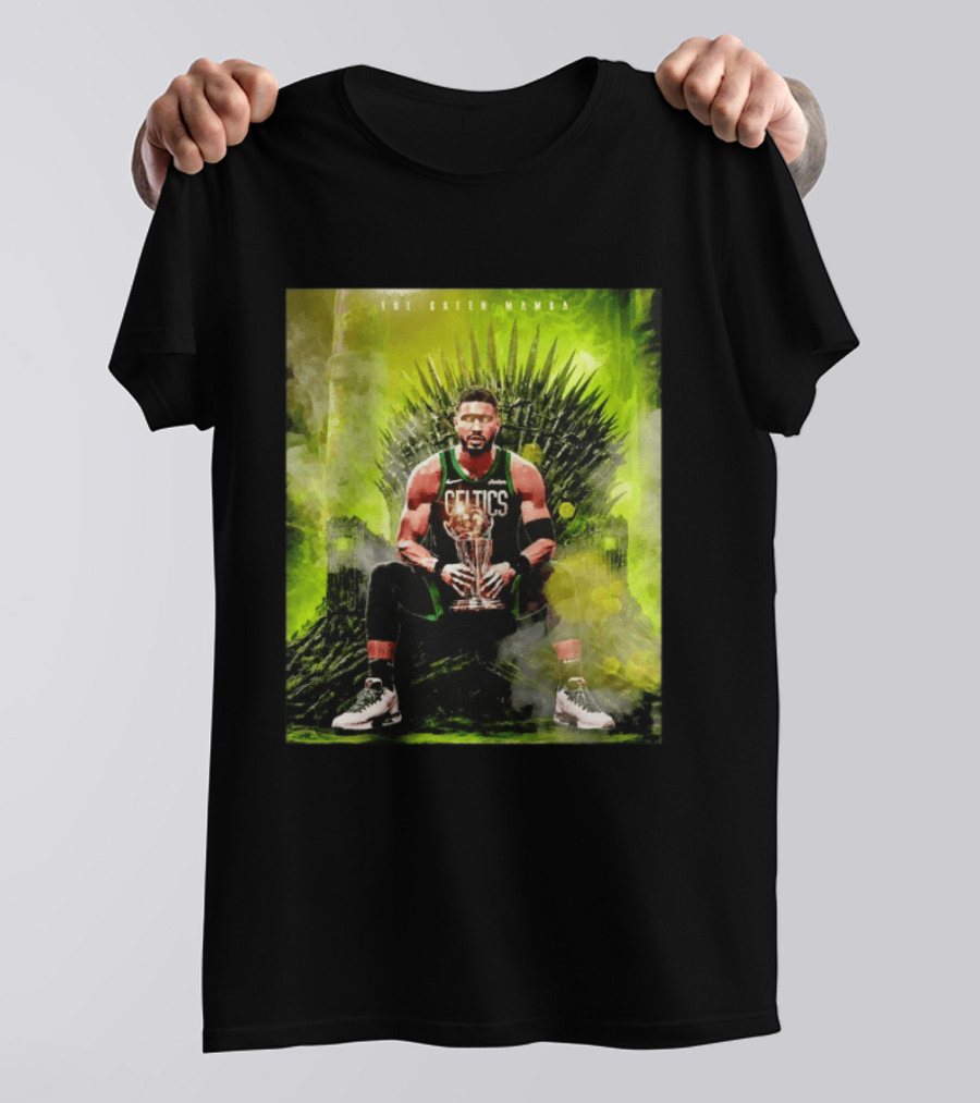 Jayson Tatum Boston Celtics The Green Mamba Iron Throne NBA Player T-Shirt