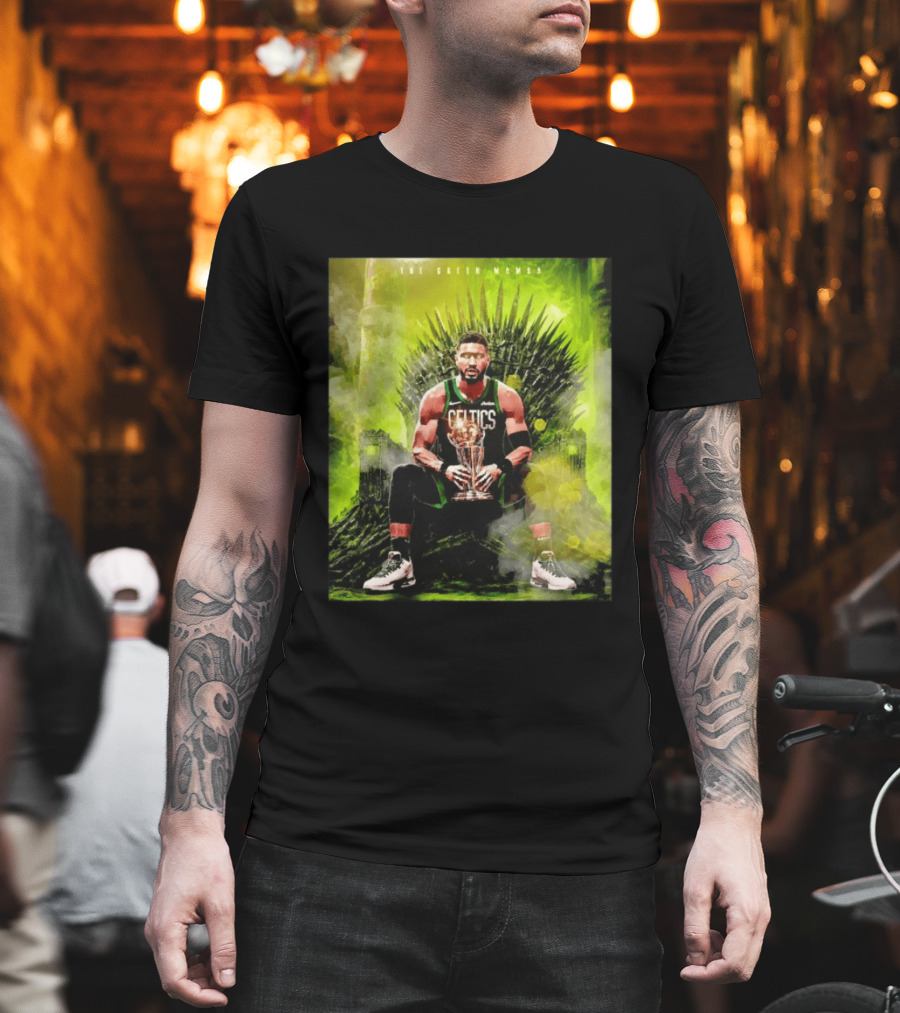 Jayson Tatum Boston Celtics The Green Mamba Iron Throne NBA Player T-Shirt