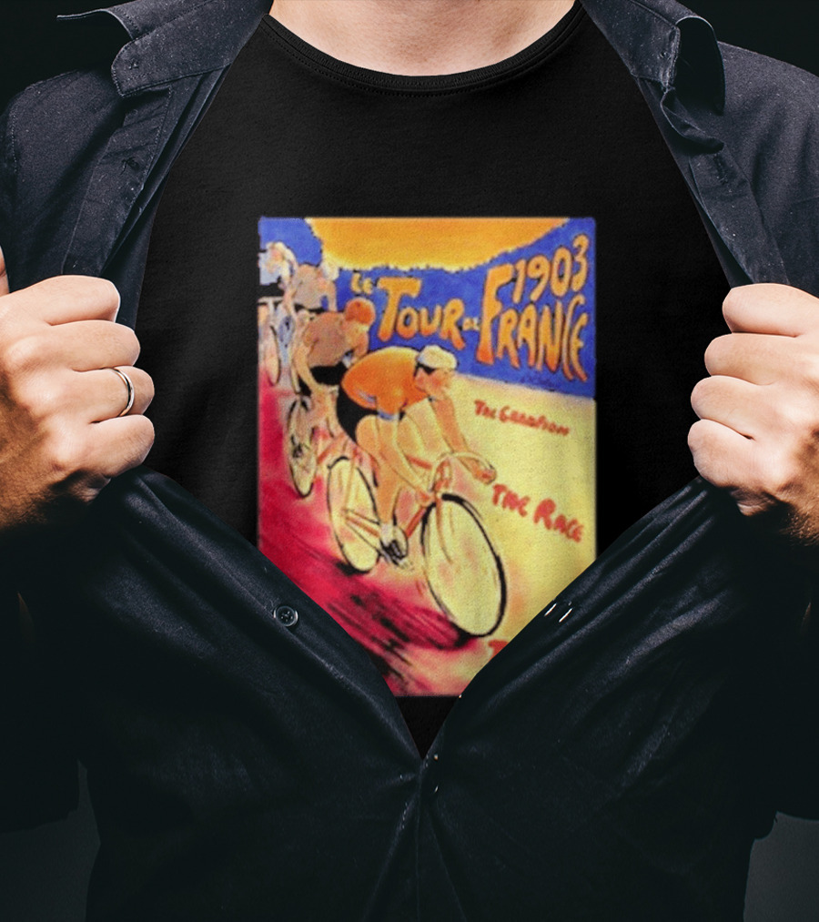 Le Tour De France 1903 The Grandest Race The Paris T-Shirt