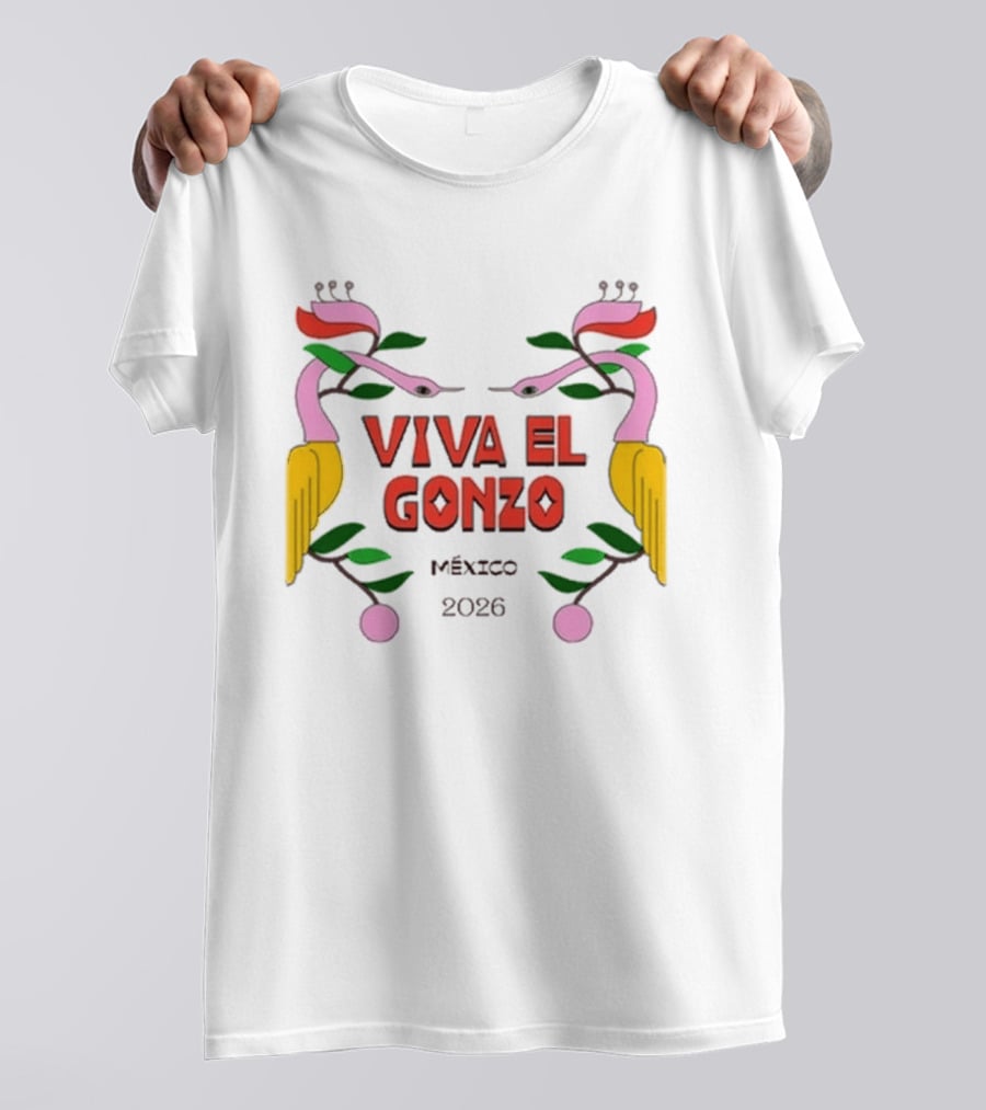 Viva El Gonzo México 2026 Golden Mangrove Womens T-Shirt