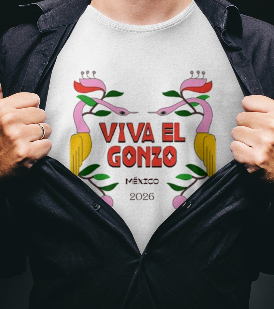 Viva El Gonzo México 2026 Golden Mangrove Womens T-Shirt