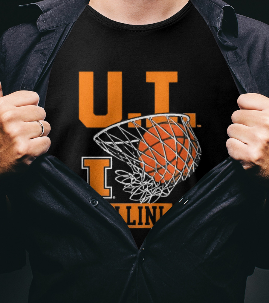 UT Illinois ILLINI Hoops Basketball Heritage T-Shirt