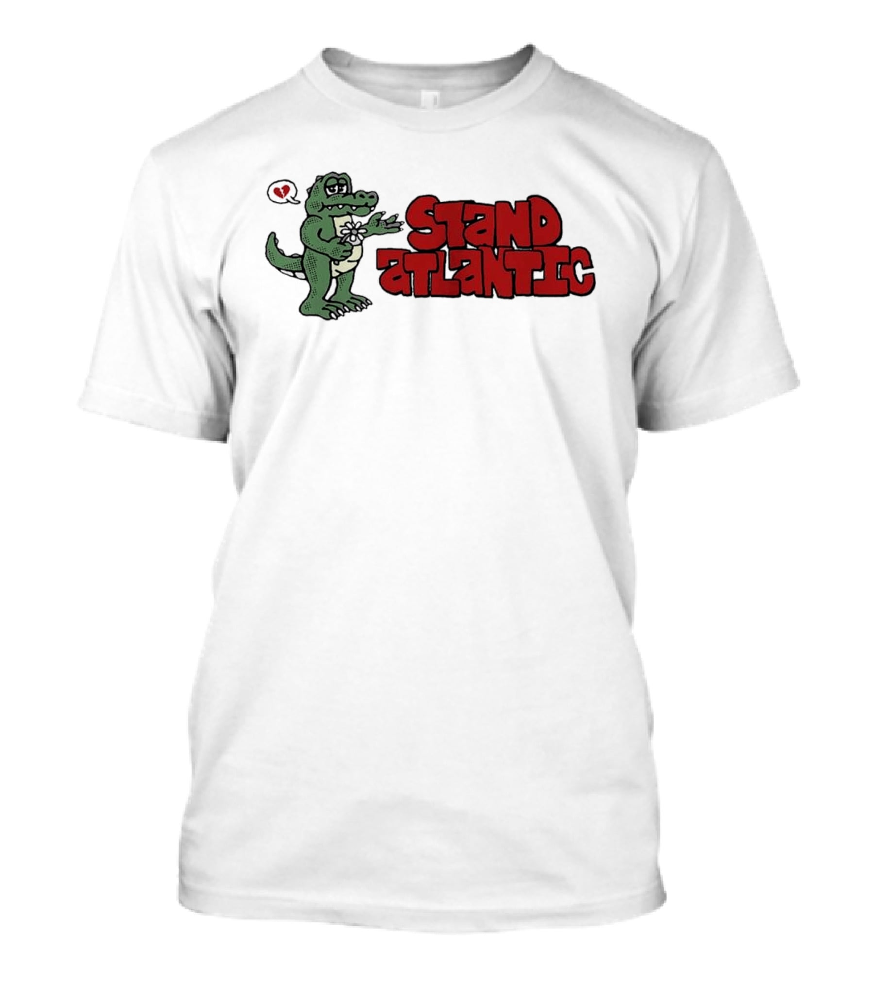 Stand Atlantic Croc Heart T-Shirt