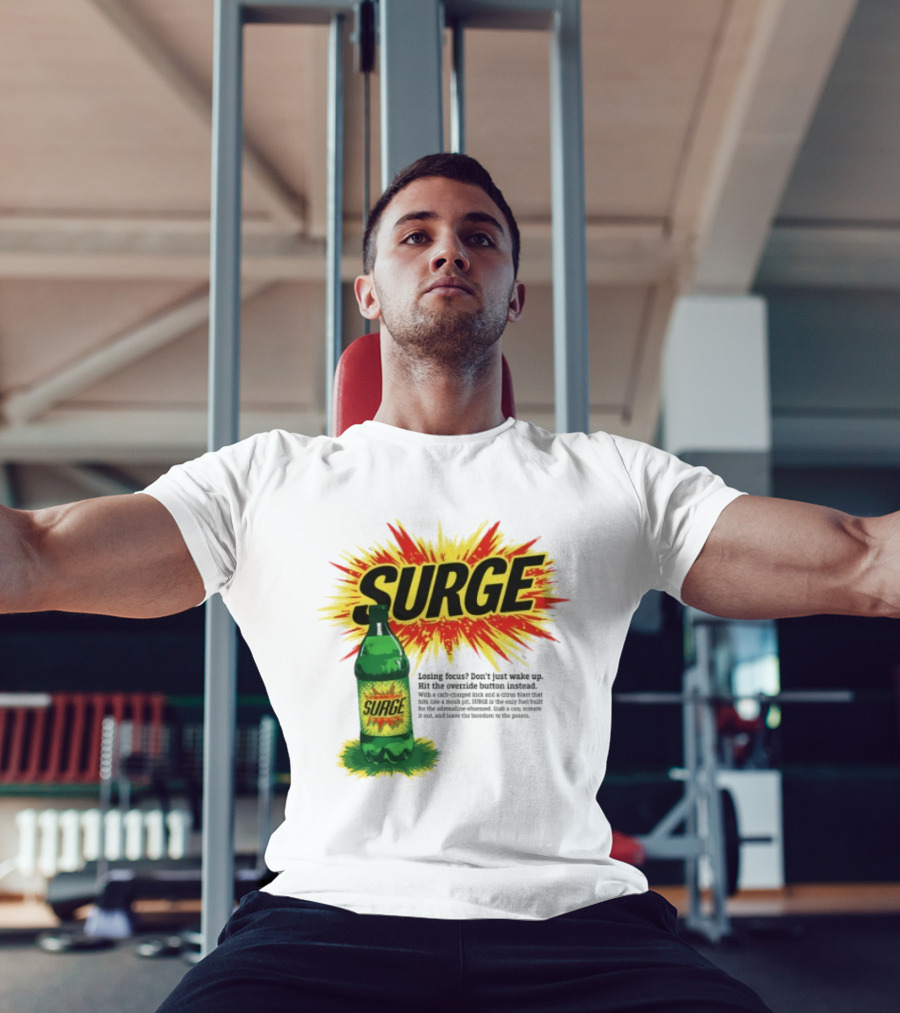 Surge Losing Focus Wake Up Hit The Override Button Instead T-Shirt