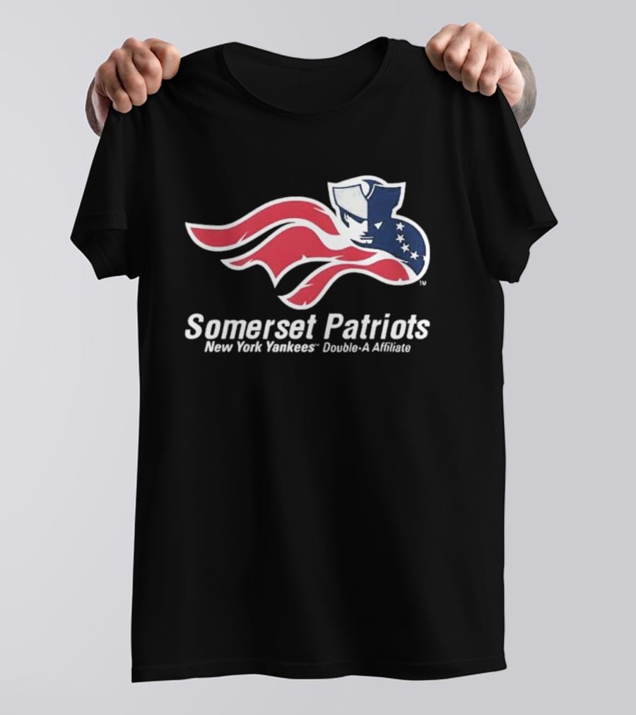 2026 Somerset Patriots New York Yankees Double A Affiliate Giveaway T-Shirt