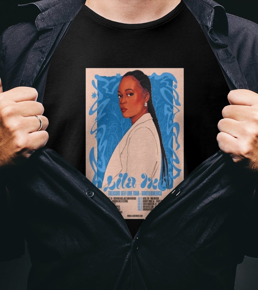 Lila Ike Treasure Self Love Tour North America 2026 T-Shirt
