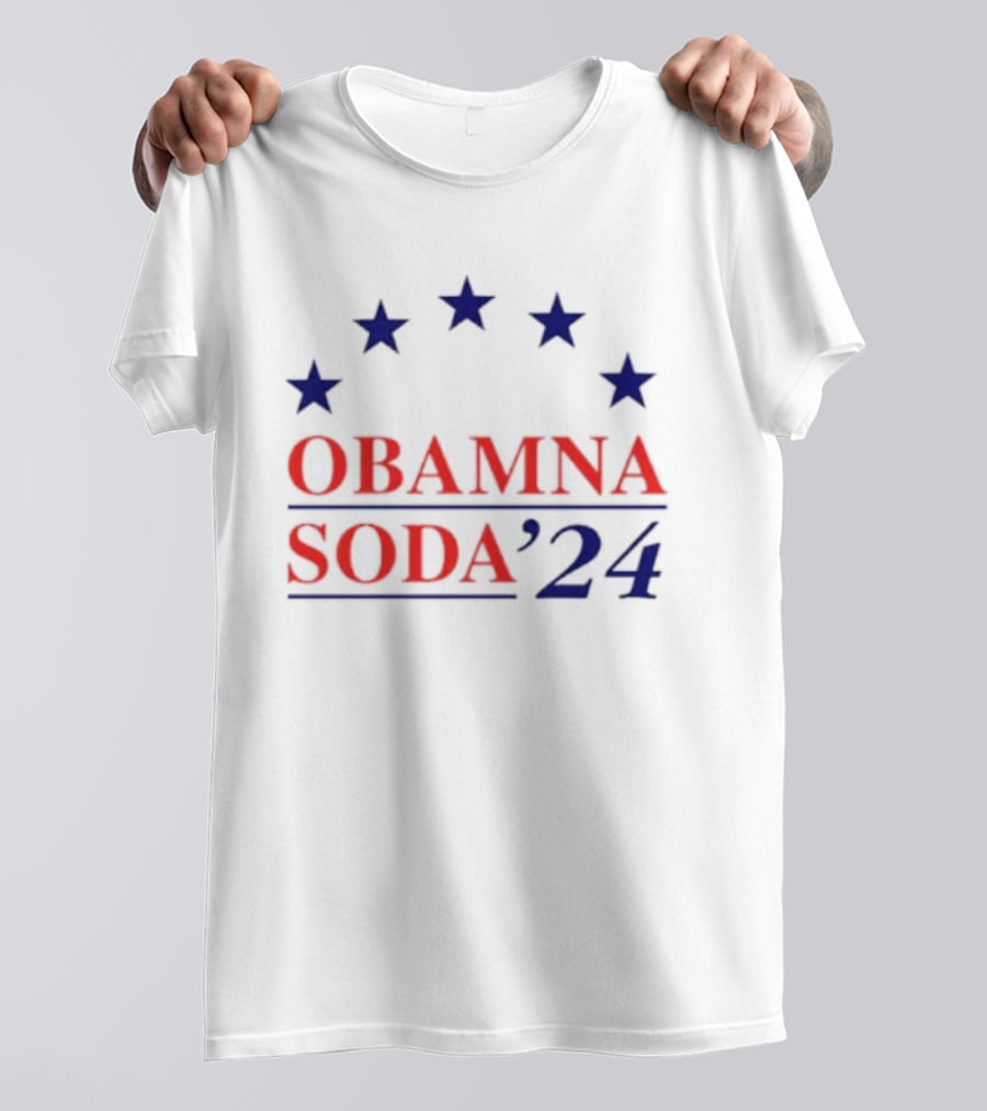 Obamna Soda '24 Stars Arch Political T-Shirt