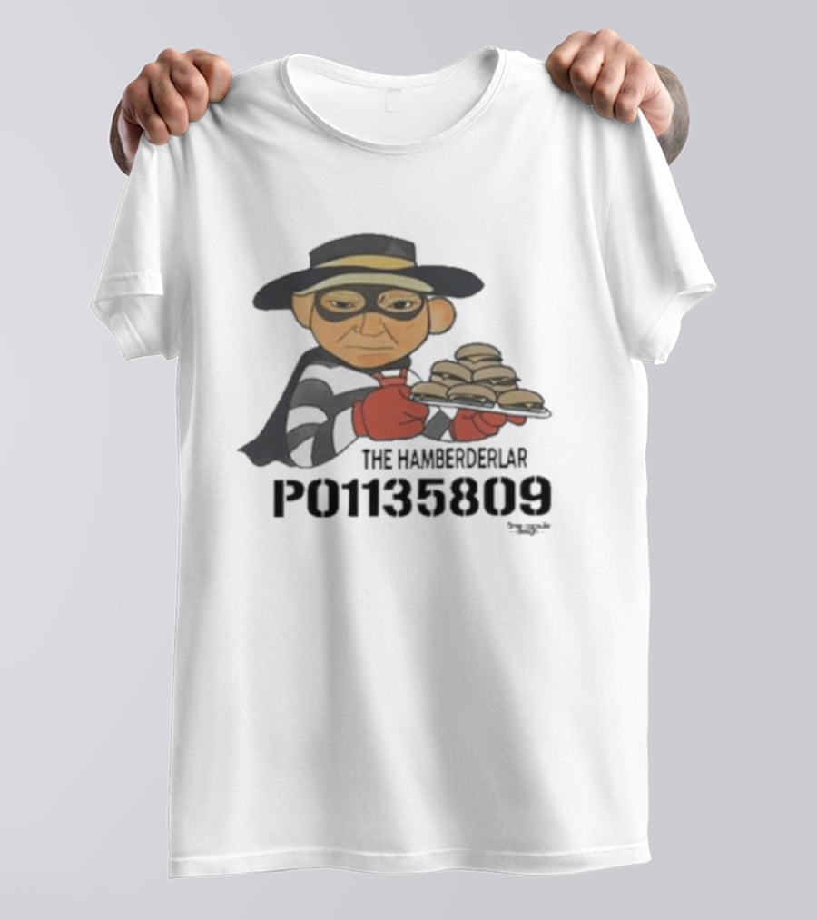 The Hamberderlar P01135809 Burger T-Shirt