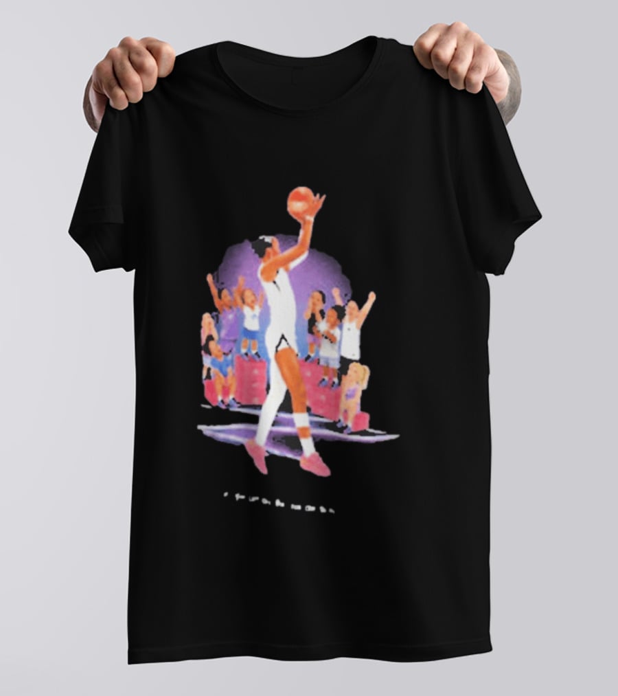 A'ja Wilson Basketball Icon Inspirational Phrase For Young Fans T-Shirt