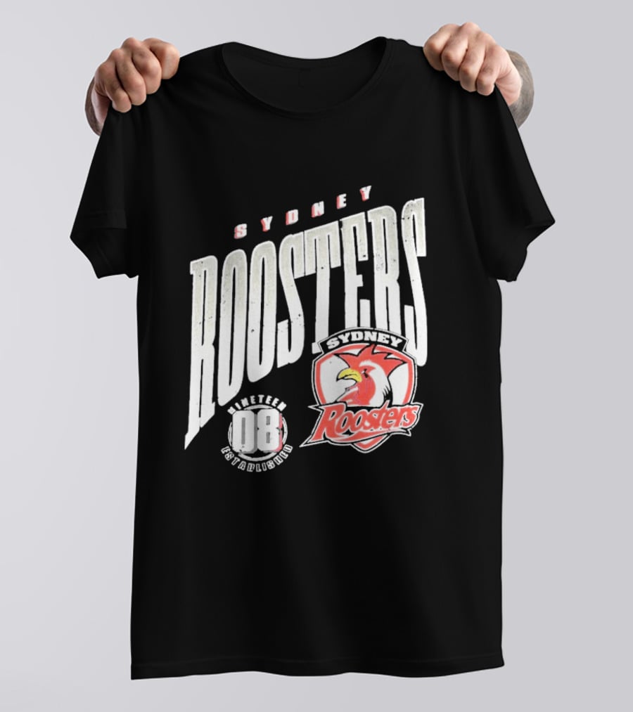 Sydney Roosters 2026 Toddler Roosters Boardriders Washed T-Shirt