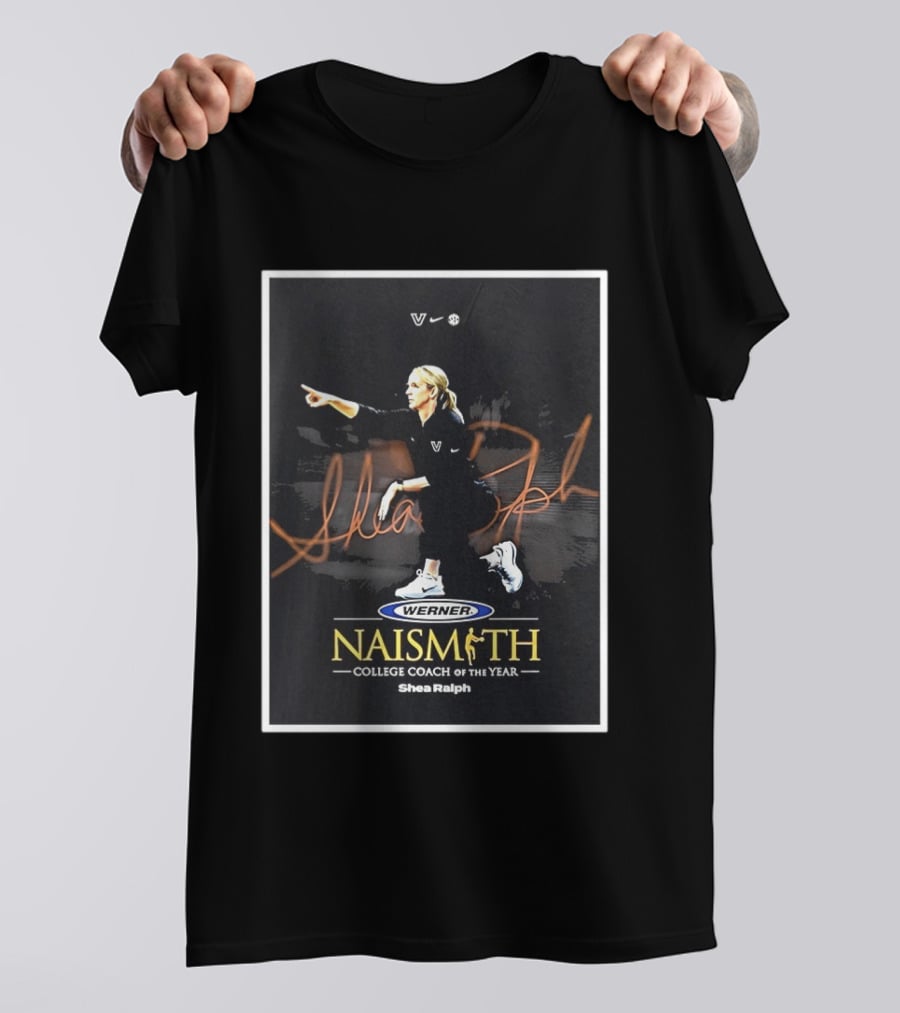 Vanderbilt Wbb Werner Naismith College Coach Of The Year Shea Ralph Nike T-Shirt