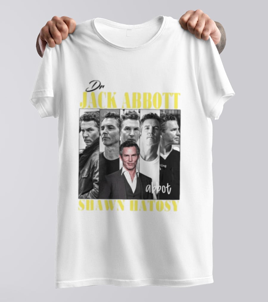 Dr Jack Abbott Shawn Hatosy Multiscene Portrait Compilation T-Shirt