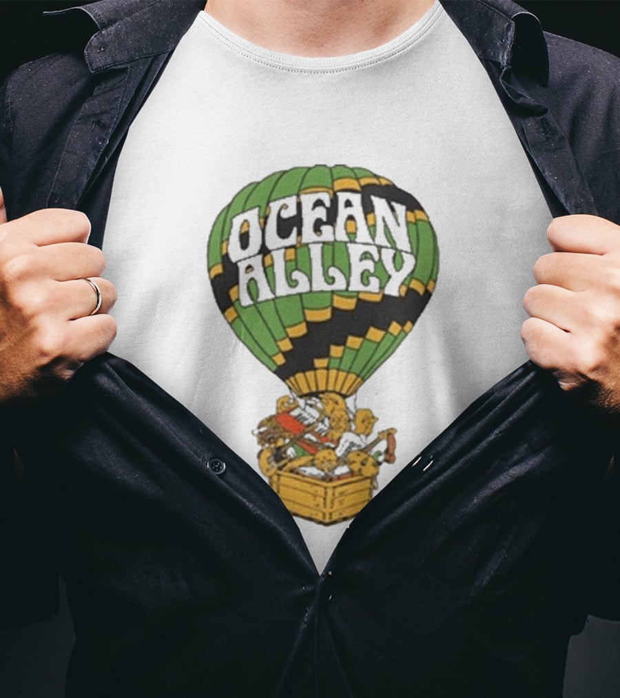 Ocean Alley 2026 Aus Nz Tour Hot Air Balloon T-Shirt