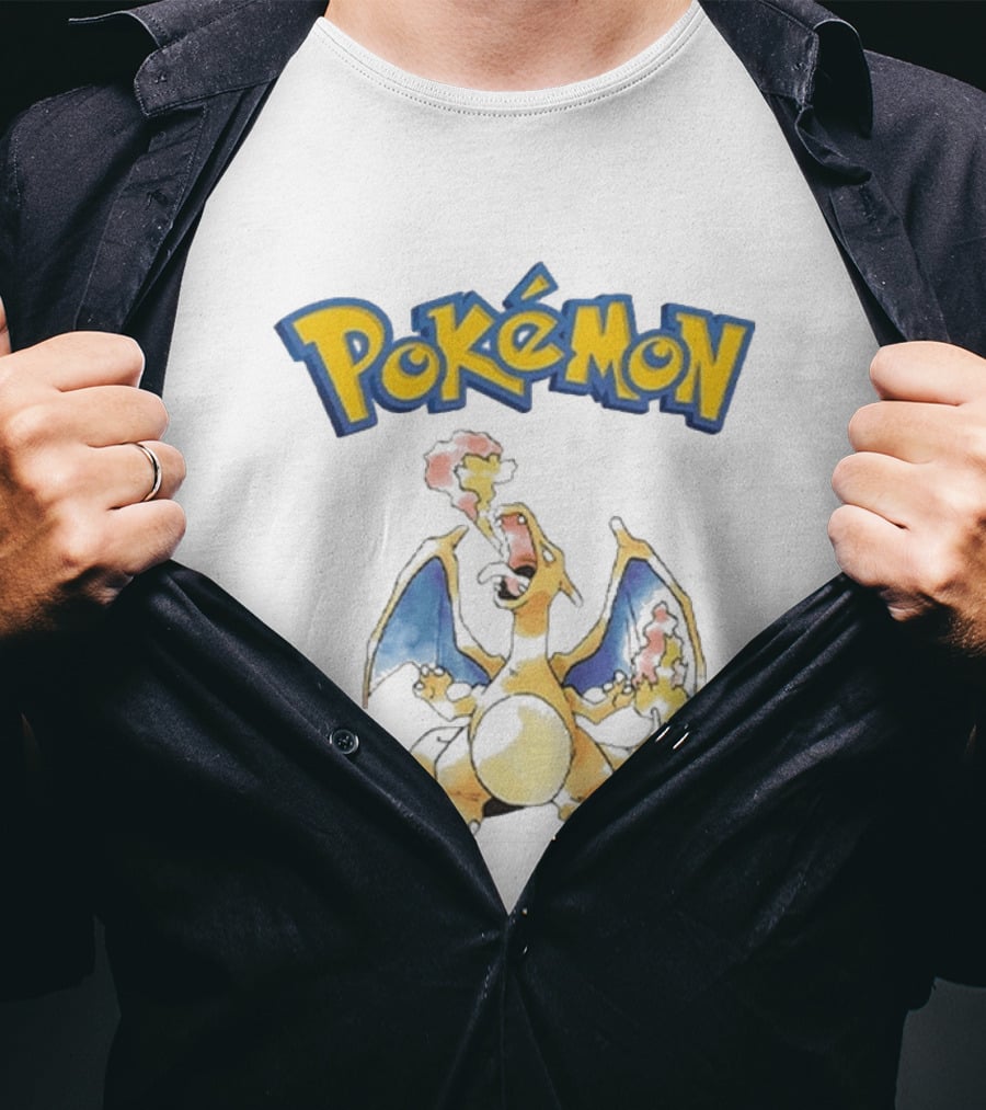 Pokémon Charizard Breathes Fire T-Shirt