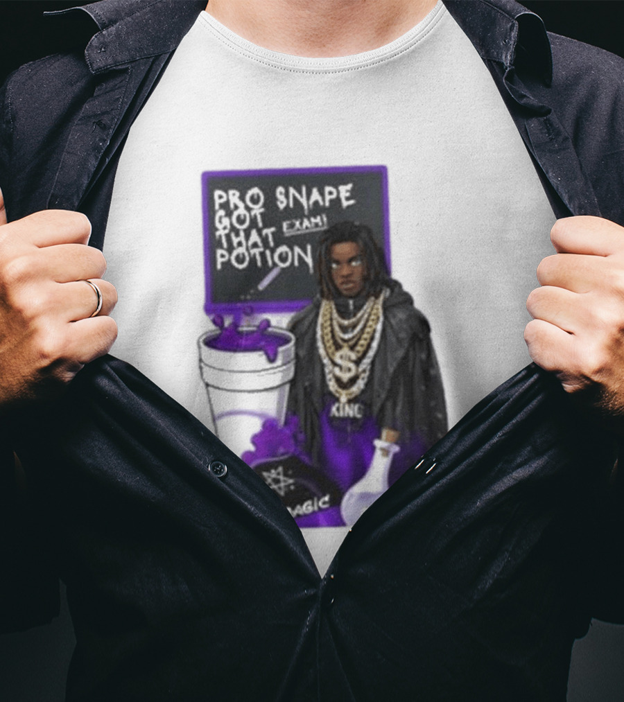 Pro Snape Got That Potion Magic Hip Hop Exam King T-Shirt