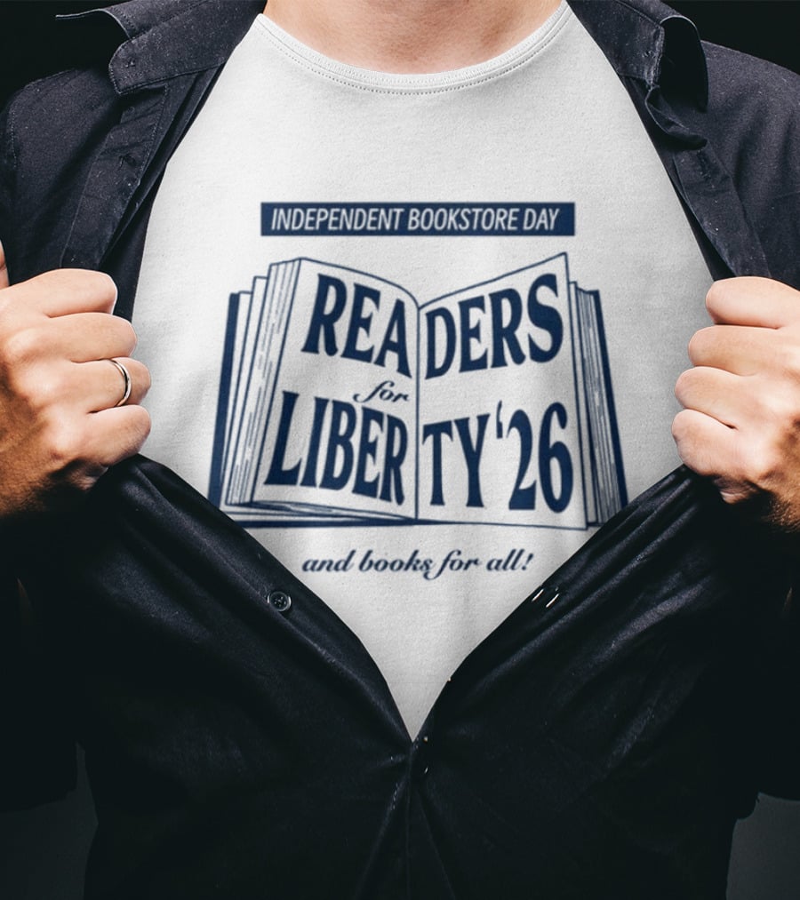 Liberty For Books And Readers 2026 For All T-Shirt