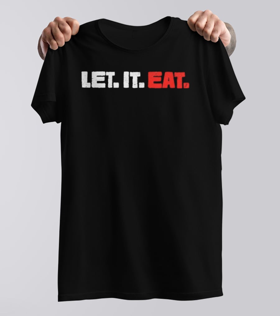 Trevor Bauer Wearing Let It Eat T-Shirt