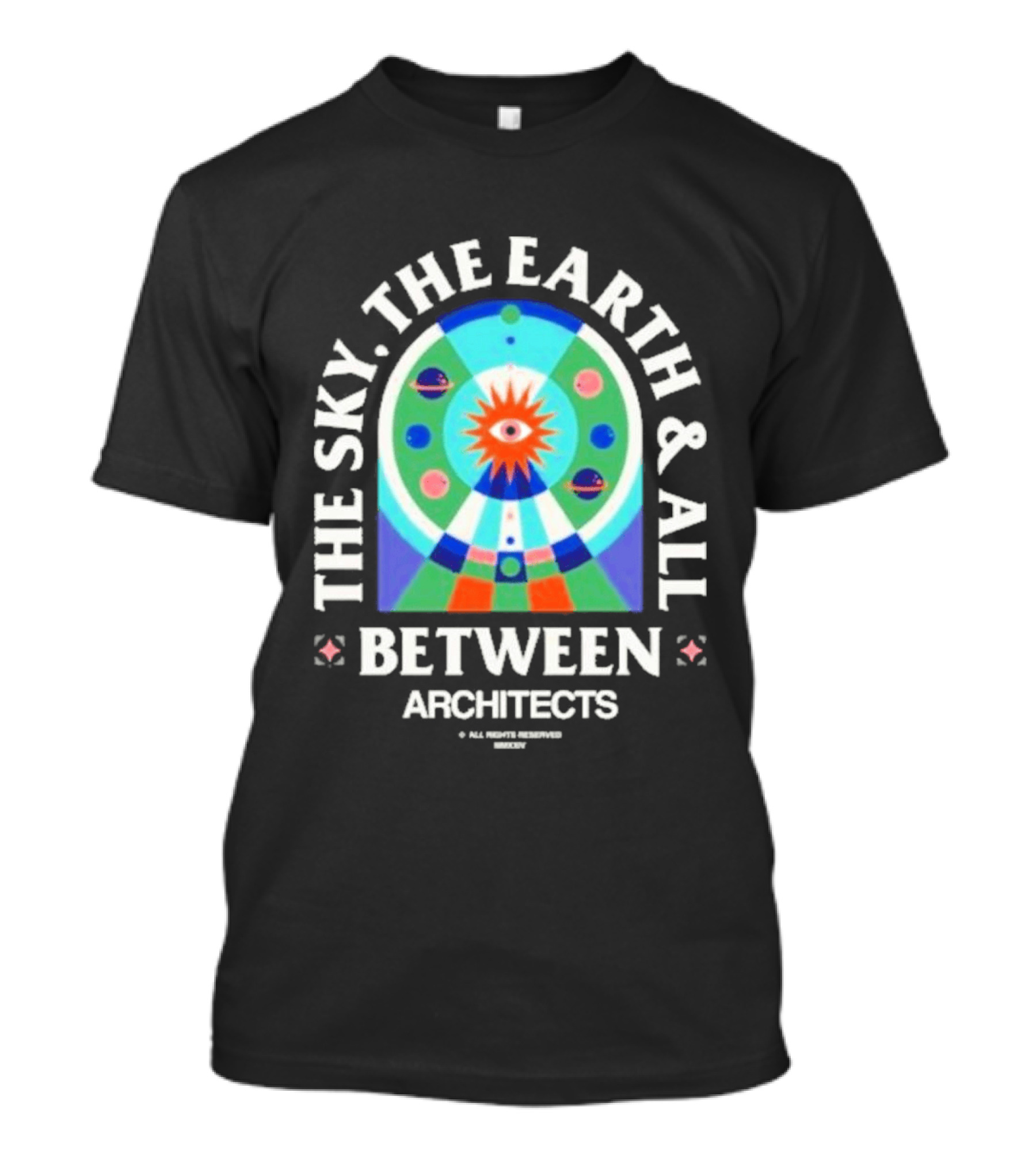 The Sky The Earth And All Between Architects T-Shirt