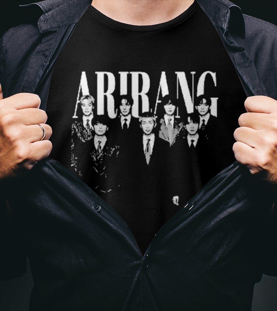 Arirang Bangtan Boys 2026 Tour Band T-Shirt