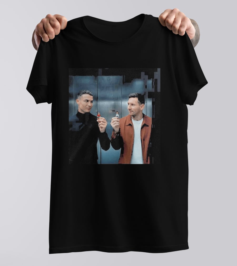 Lego World Cup 2026 Cristiano Ronaldo Lionel Messi GOAT Commercial T-Shirt