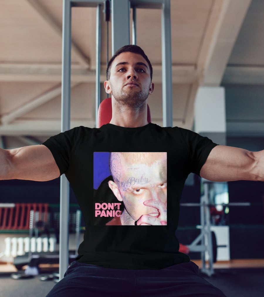 Lil Peep Don't Panic Single Cover Tattoo T-Shirt