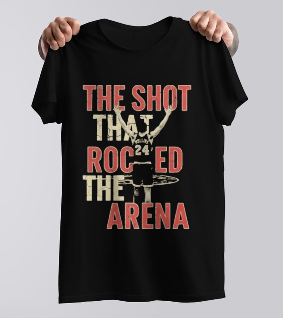 The Shot That Rocked The Arena Braylon Mullins Basketball Icon 24 T-Shirt