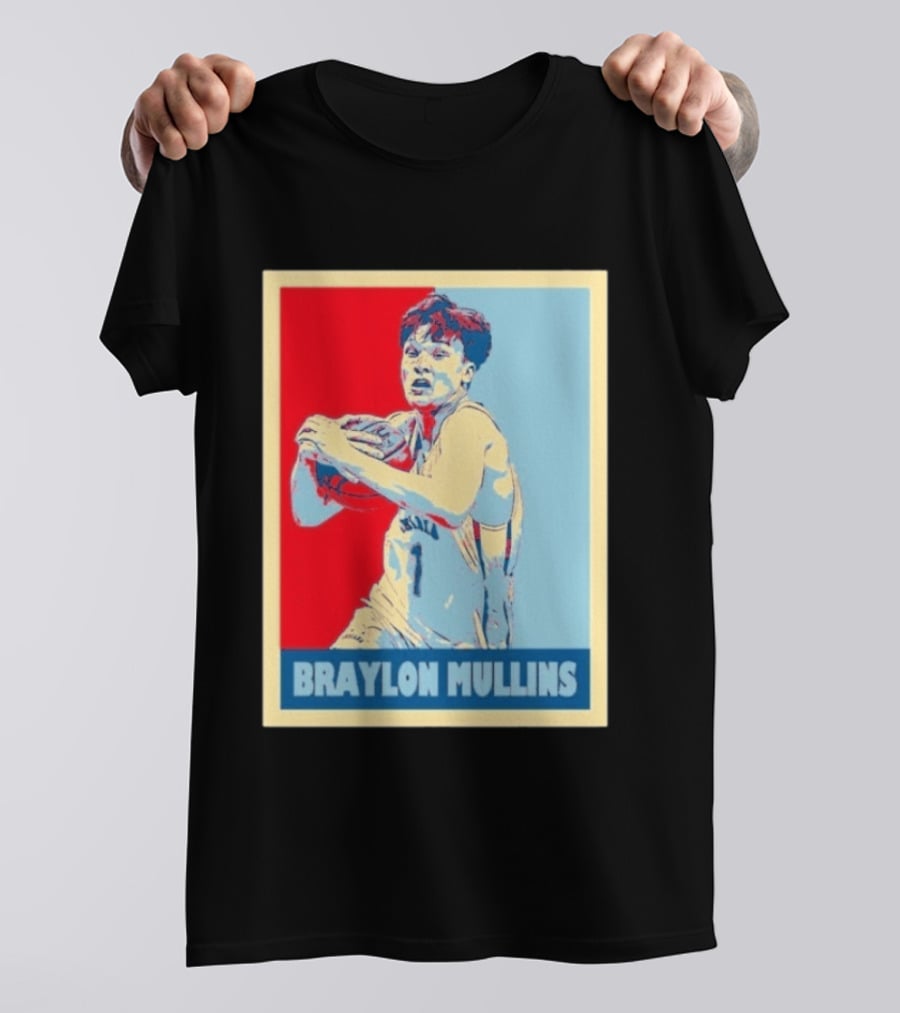 Braylon Mullins Uconn Basketball Iconic Hope T-Shirt