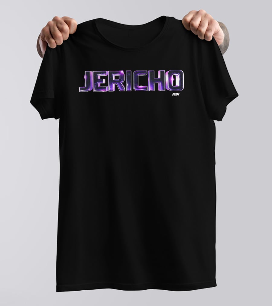 AEW Jericho Purple Neon T-Shirt