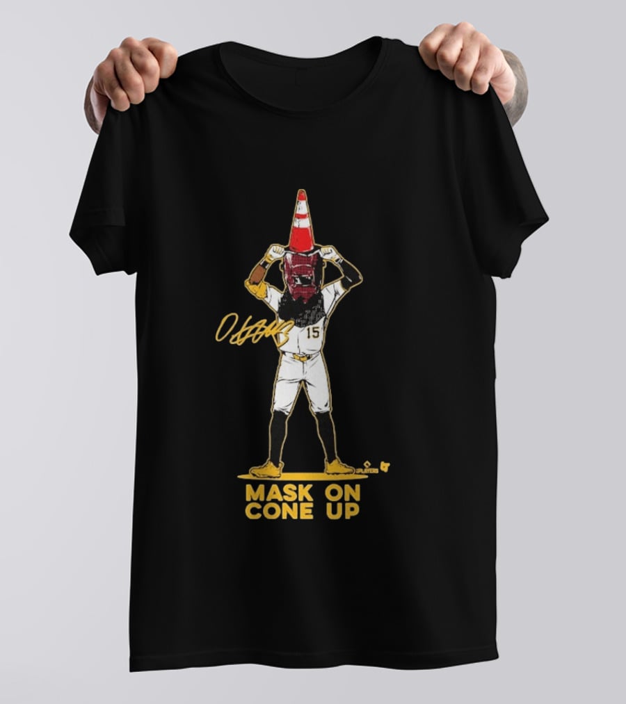 Oneil Cruz Mask On Cone Up Baseball 15 T-Shirt